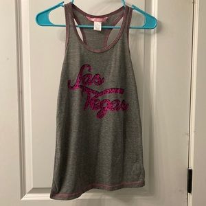 Las Vegas racerback tank top